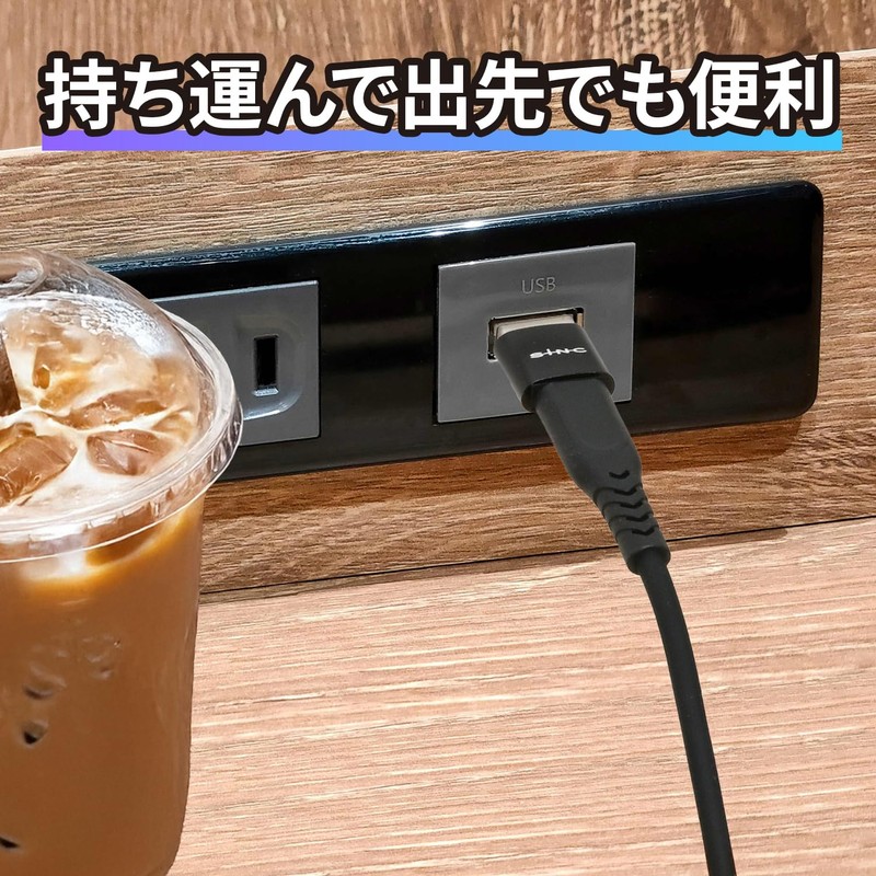 SEIWA USB CtoA D654 Type-C to Type-A Converter Connector, Compact,