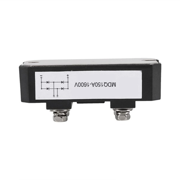 Black Single Phase Diode Bridge Rectifier 150A Amp High Power