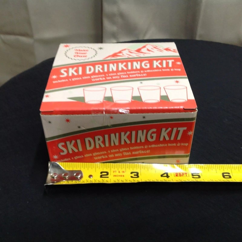 Target Ski Drinking Kit Shot Glasses Shot Ski Glasses Make