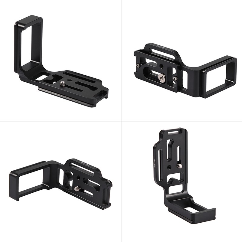 Quick Release Aluminium Alloy Vertical L Plate Bracket Hand Grip