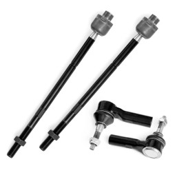 Suspension Dudes 4PC Inner/Outer Tie Rod Kit FITS 2006-2012 Dodge Ram 1500