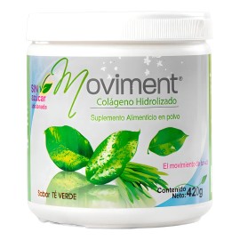 Suplemento Colageno Hidrolizado 420g Sin Azucar Te Verde Adicionado Gnt Val Moviment Polvo Para Preparar Bebida Bienestar Alimenticio Antioxidante    