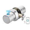 Big Fingerprint Smart Door Knob, Keyless Entry Door Lock with