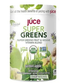 Tomo Wellness Terra-Kai Organics Juce Super Fruit and Veggie Blend Drink, 13.2-Ounce Garden Apple, 30 Servings (Pack 1)