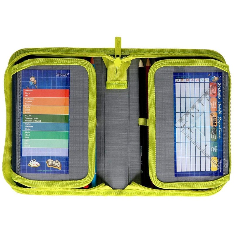 TTS Student Case Tractor 28 Pieces 1 Zip, Green, Fun