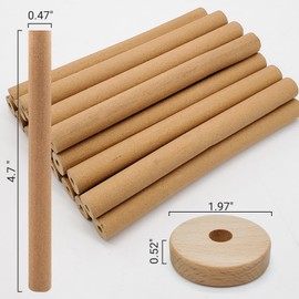 RRTPPT Hollow Citronella Incense Sticks with Natural Ingredients Citronella Lemongrass and Rosemary Oil Help You Better Enjoy Outdoor Life (18 Sticks)