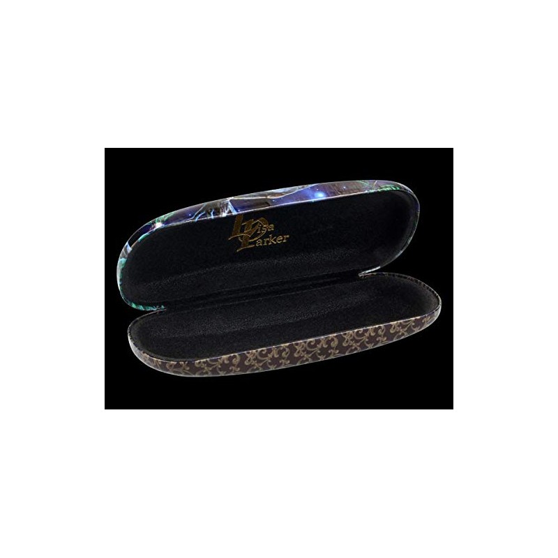 Lisa Parker Fantasy Glasses Case with Owl Fairy Tales Hard