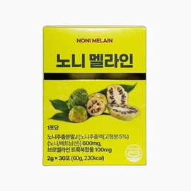 Noni melanin customized inflammation diet 30 packets of noni from Vietnam 1 pack / 노니멜라인 맞춤형 염증 다이어트 베트남산 노니 30포 1개
