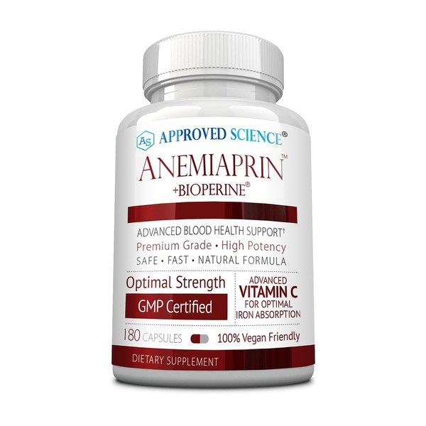 Approved Science Anemiaprin - Absorbable Iron, Vitamin C - Gentle
