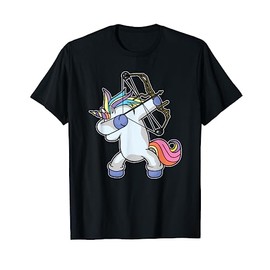 Dabbing Unicorn Archer Shirt - Archery Bow & Arrow Gift T-Shirt