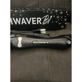 Beachwaver B1 Rotating Curling Iron Black GLITTER  New In box
