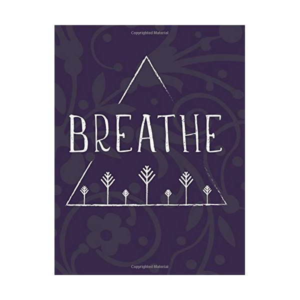 Breathe: Composition Notebook Wide Ruled 100 Sheets/200 Pages Back To