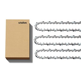3 tallox Sägeketten 3/8" 1,1 mm 52 TG 35 cm Schwert kompatibel mit Oregon Makita Bosch