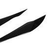 1 Pair Headlight Eyebrow ABS Vehicle Eyelid Replacement for 3