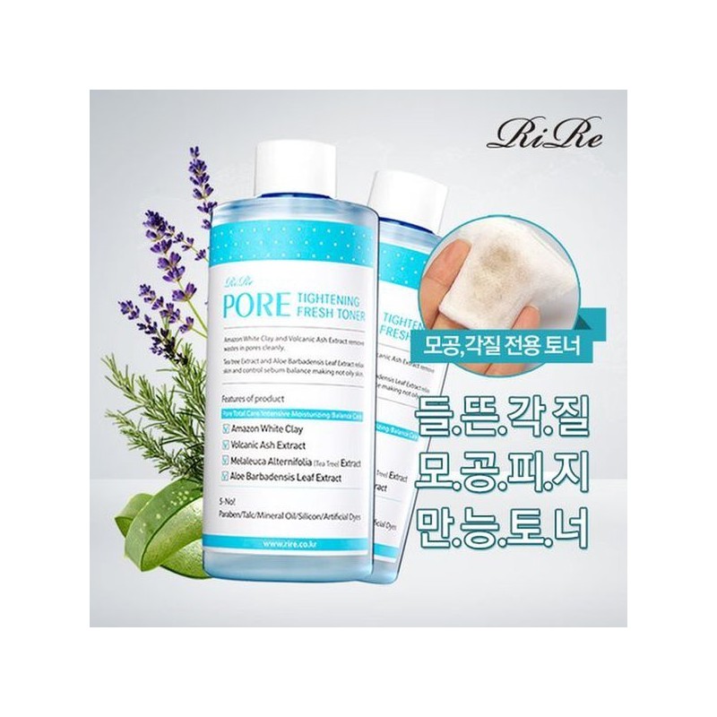 Lir 리르 포어 타이트닝 프레쉬 토너 300ml Rear Pore Tightening
