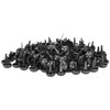 200Pcs Feet Pin Mushroom Shaped Tapered Stud 15mm Hardware Fitting