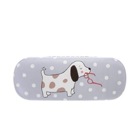 Sass & Belle Barney The Dog Glasses Case, Blue, Multicoloured