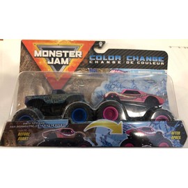 Monster Jam Color Change Blue Thunder vs. Full Charge