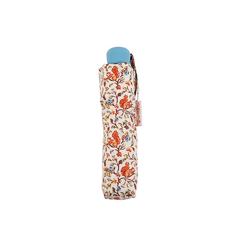 Cath Kidston Minilite Folding Umbrella - Squirrels Cream