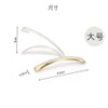 Goody Classic Metal Domed Barrettes, 4Pcs