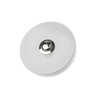HUBER Surface-Mounted Bell Push Single Round Made of Real Metal