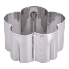 Endo Shoji BPT14010 Vegetable Cutter, Silver, No.10, Commercial Use, Putty Cutter, Cherry Blossom