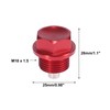 X AUTOHAUX 1 Set M18 x 1.5 Magnetic Oil Drain
