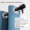Byondeth Curtain Rods for Windows 16 to 120 Inches Adjustable
