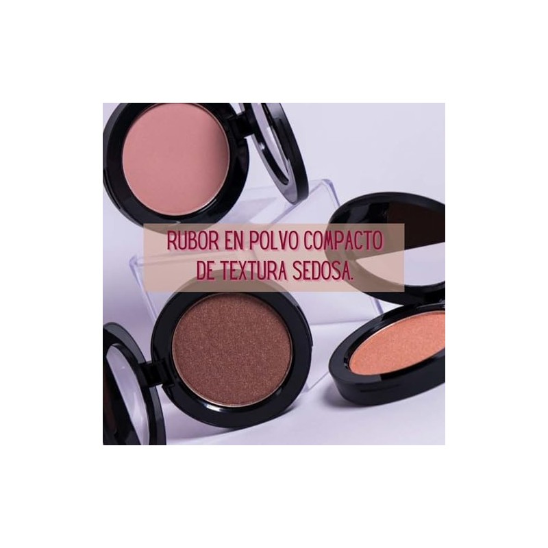 GOC, Rubor en polvo, Single Blush, Textura suave, Larga duración,