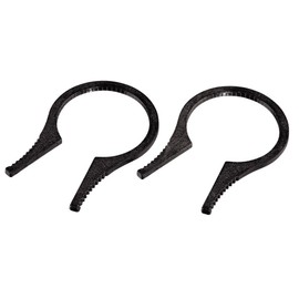 Hama Set of 2 Filter Clips for 62-86 mm Photo Filters or Lens Attachments Black