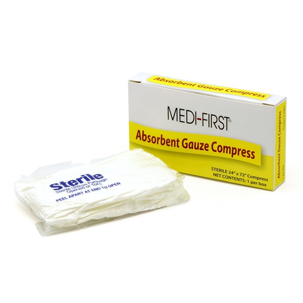 Medique Products 69601 Gauze Compress, 24-Inch X 72-Inch, white