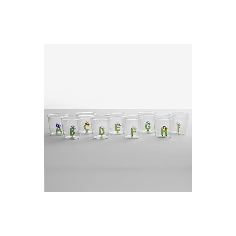 Ichendorf Greenwood Alphabet Collection Tumbler with Letter R