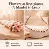 Care Package for Women with Flower Bouquet Blanket, Get Well