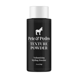 Pete & Pedro TEXTURE POWDER - Hairstyling Texturizing and Volumizing Styling Powder For Men & Women | Adds Mega Volume & Texture, Matte Finish, Root Lifting & Restyleable Hold Lightweight Haircare Fragrance Shampoo:_Texture Powder .50 oz $10