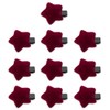 Red Star Hair Clips Snap Hair Barrettes for Teens Cute