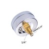 Thermomanometer 1/4 BSPT Thread Connection 0-120°C (0-10 bar) Temperature Pressure