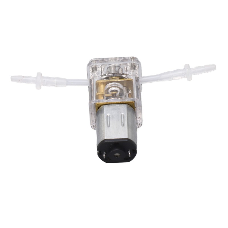 Mini Peristaltic Pump Transparent Shell 1ml/min Flow 0.001m Lift Liquid