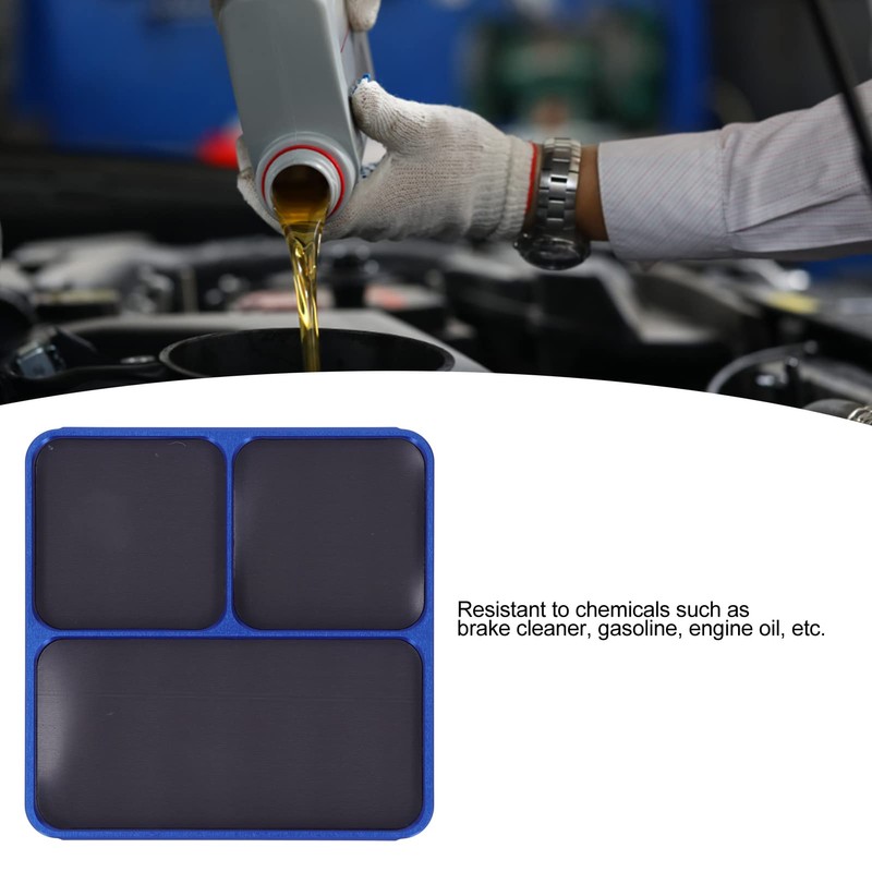 Soldering Tray Skid Resistant, Aluminum Alloy Magnetic Electronic Repair Work