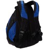 Arriba Cases LS-500 Blue and Black Deluxe padded Backpack