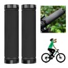 GUB‑607 Mountain Bike Handlebar Grip Microfiber Leather Bilateral Locking Handle