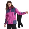 Arasiyama Women's Rainwear, Golf Rain Suit, Top and Bottom Set,