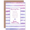 My Lovely Mum. Poem - Mothers Day Card