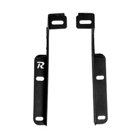 Ditch Light Brackets for The 1992-1996 Ford Bronco 5th Gen | Driver & Passenger Side Pair | Quick & Easy Installation | Hood Hinge Mounted | Made in The USA | Rago Fabrication