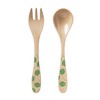 Nuby Eco-Friendly Natural Rice Husk Spoon and Fork Set- 2