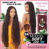Mayde Beauty Crochet Braids 3X Modern soft Loc 28" (Pack