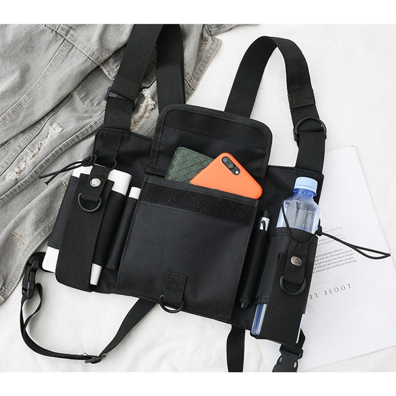 Chest Pack Oxford Cloth Nylon Universal Hands Free Chest Front