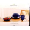Threshold 16 Piece Porcelain Dinnerware Set, Courtland by Threshold Designs