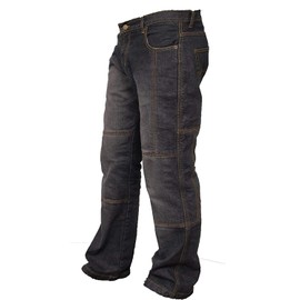Mens Riding Motorcycle Pants Armored Motorbike Jeans with Aramid Protective Lining Adventure Touring Biker Pant Black