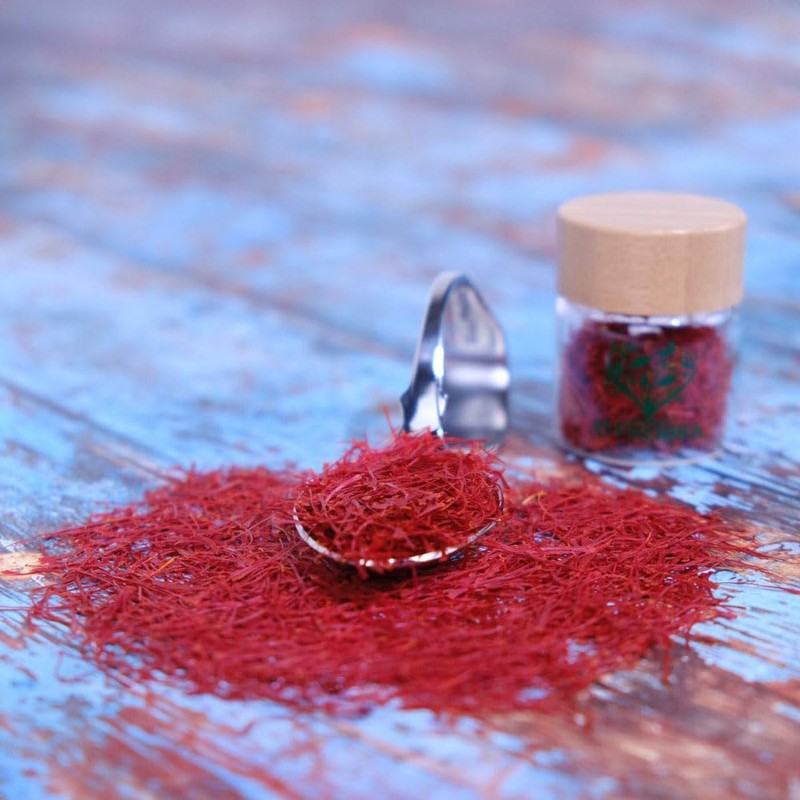 EUPHERBIA Saffron, Grade A+ All Red Saffron Threads, Pure, Premium,