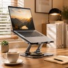 Aluminum Alloy 360 Degree Rotation Foldable Mobile Phone Tablet Bracket